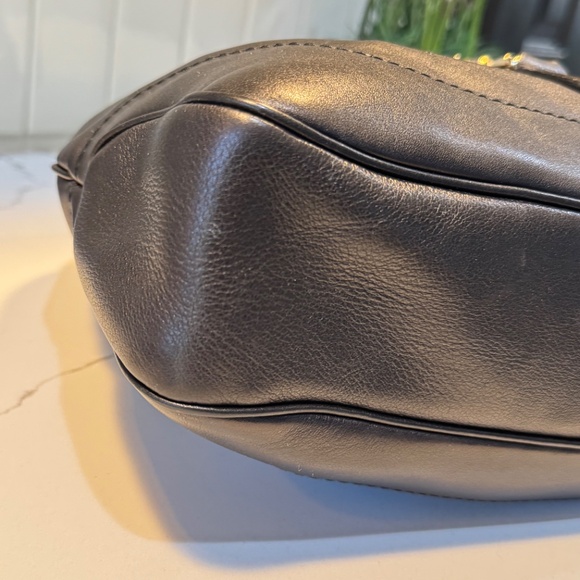 GUCCI: All Leather Black Jackie Hobo, Vintage - Picture 11 of 16